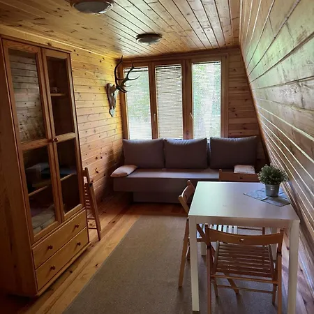 Letniskowy Nad Jeziorem Gilwa Holiday home Woryty