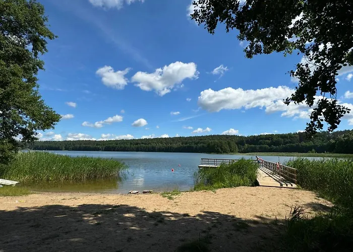 Letniskowy Nad Jeziorem Gilwa Holiday home Woryty